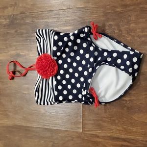 Flapdoodles girls size 6 swimsuit